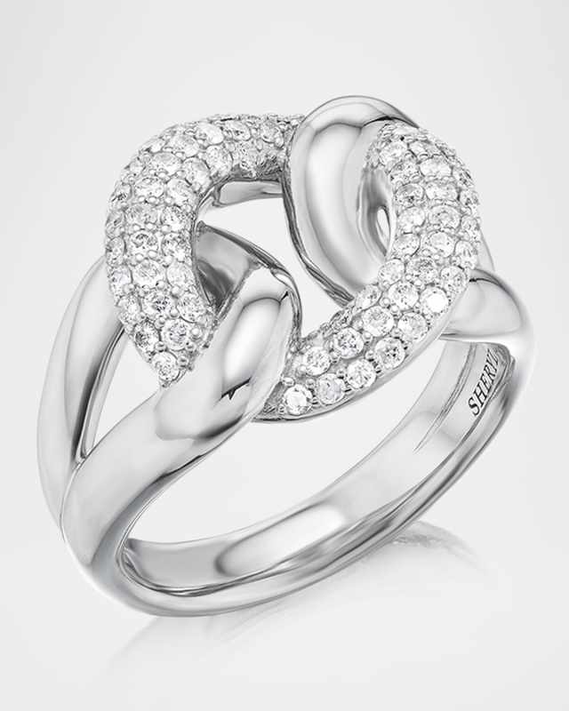 Diamond Love Knot Ring